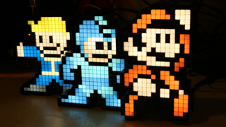 Pixel Gaming Lamps Sure Brighten Up The Place